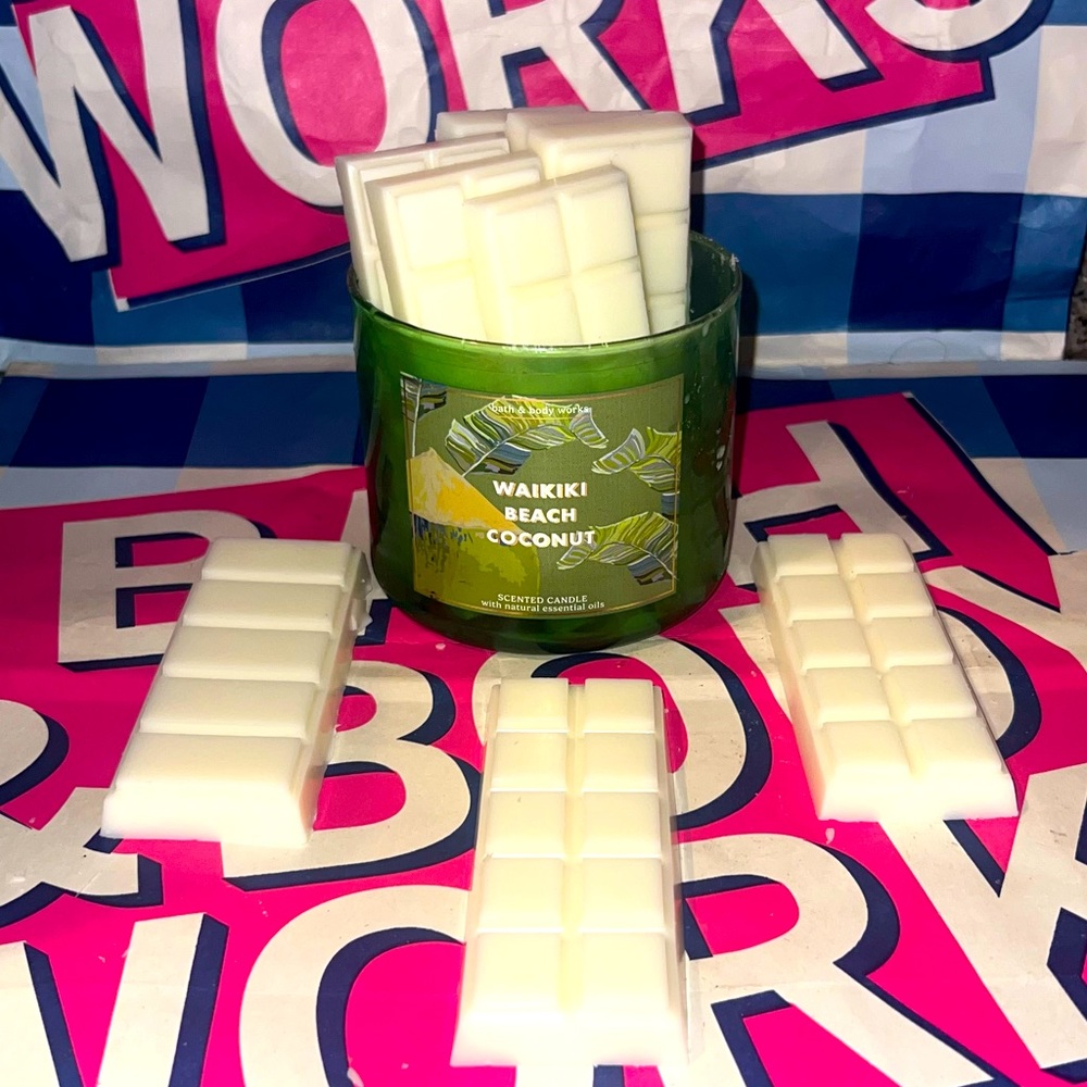Bath and body works Candle Waikiki Beach Coconut wax melts